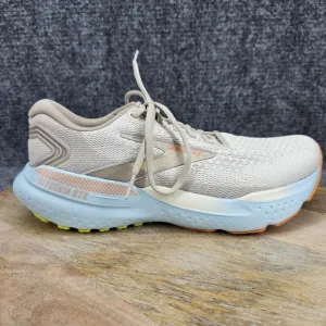 Brooks Glycerin GTS 21 Womens Size 9 Beige Athletic Running Shoes 1204091B195