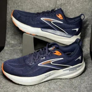 Brooks Glycerin Gts 22 Running Shoes - Size 13 - Blue/Orange Lace-Up 1104461D494