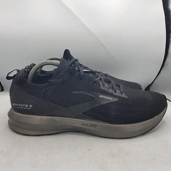 Brooks Levitate 3 Limited Edition Mens 10.5 Black Athletic Shoes Outdoors Casual