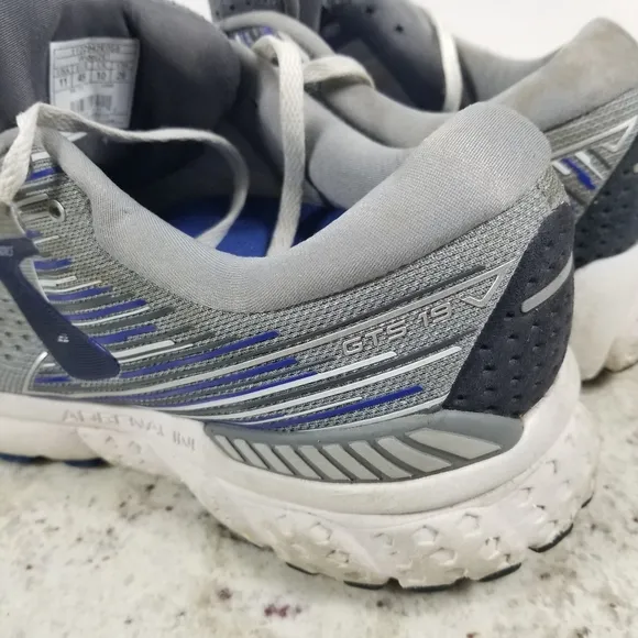 Brooks Mens Adrenaline GTS Gray Running
