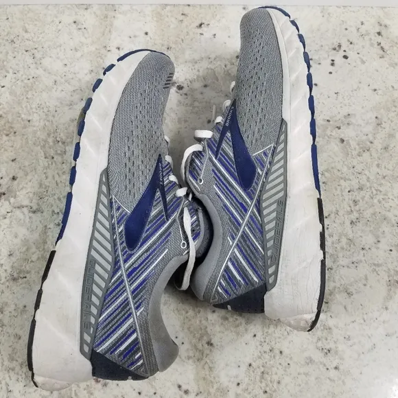 Brooks Mens Adrenaline GTS Gray Running