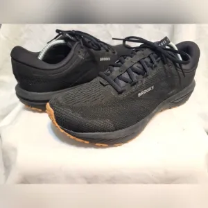 Brooks Mens Revel 7 1104351D072 Black Running Shoes Sneakers Size 12 D