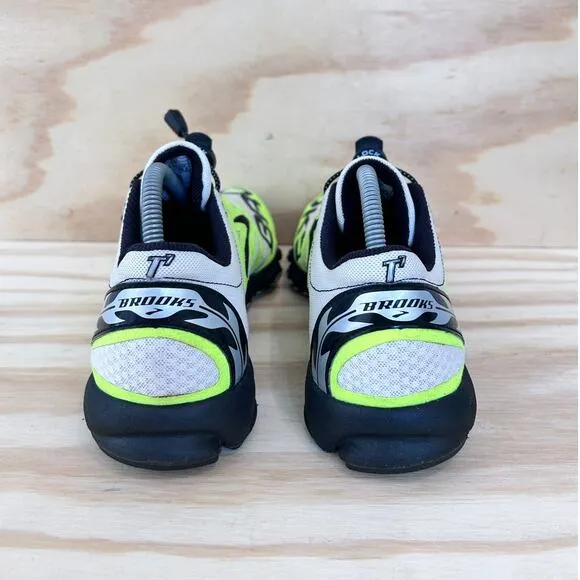 Brooks - T7 Racer - Running Shoes - Gray/Yellow - Men's - 10.5(U) - 1000191D371