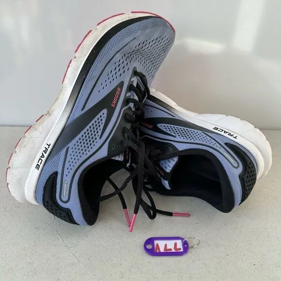 Brooks Trace 2 1203751B533 Running Shoes Women’s 9 Purple Impression Black Pink
