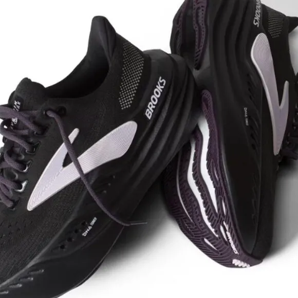 Brooks Women's Glycerin Max Running Shoes Black/Orchid