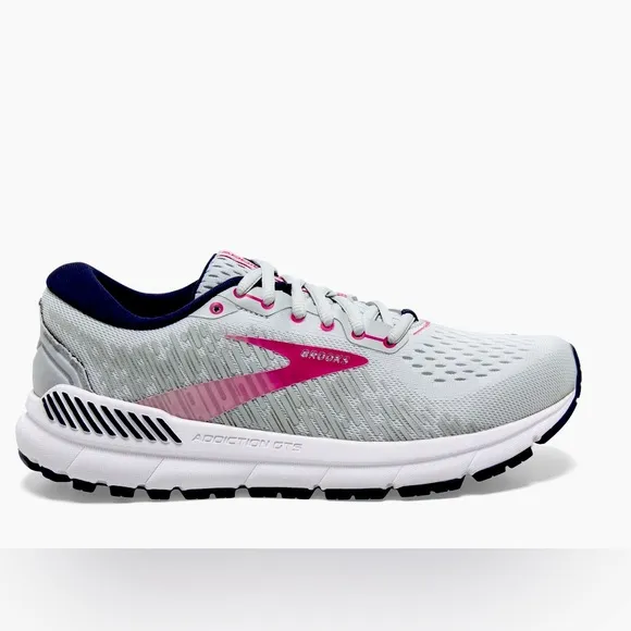 Brooks Women's Running Shoes - Gray and Pink