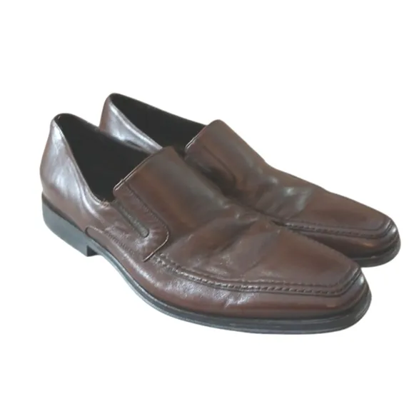 Bruno Magli Men’s Raging Dark Brown Dress Shoes size 10