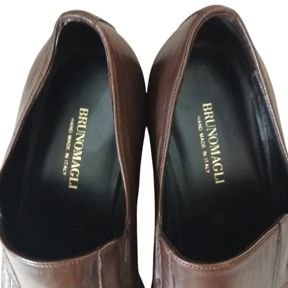 Bruno Magli Men’s Raging Dark Brown Dress Shoes size 10