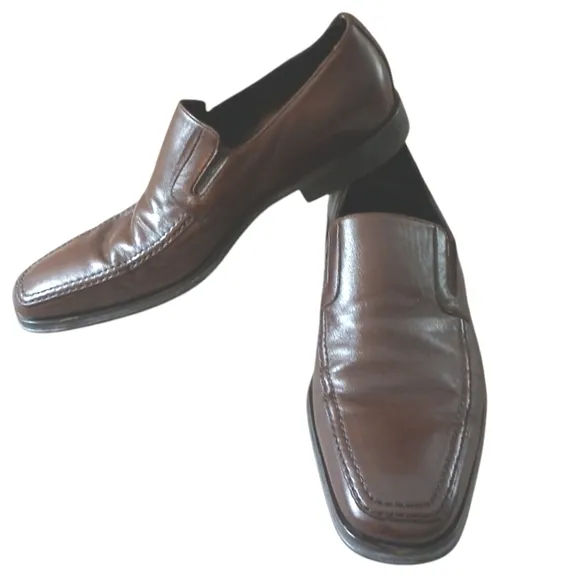 Bruno Magli Men’s Raging Dark Brown Dress Shoes size 10