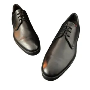 Bruno Magli Prato Hybird Derby Lace Up Black Leather Shoe BM4PRLA0, Size 10 NWOB