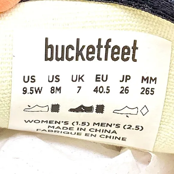 Bucketfeet Artisan Sneakers Slip On Watercolor Print New