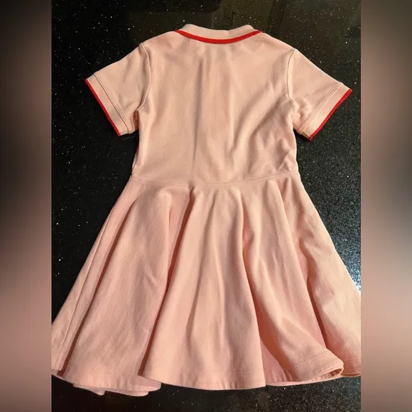 Burberry Girls Pink Skater Dress, Size 6Y
