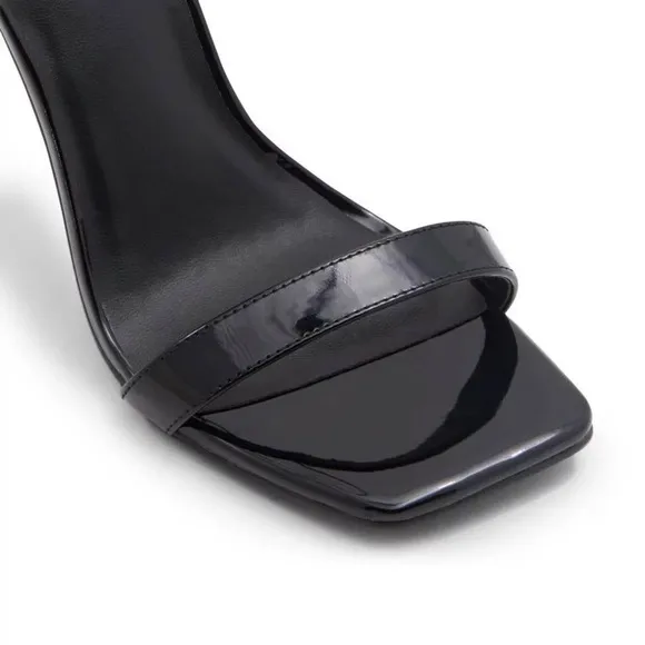 CALL IT SPRING • Black Katsia High Heels Strappy Sandals Shoes