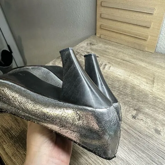 Calleen Cordero Women’s 9 Silver Heels Shoes