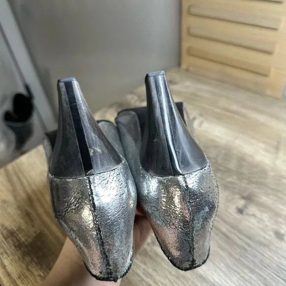 Calleen Cordero Women’s 9 Silver Heels Shoes