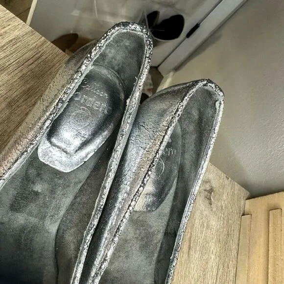 Calleen Cordero Women’s 9 Silver Heels Shoes