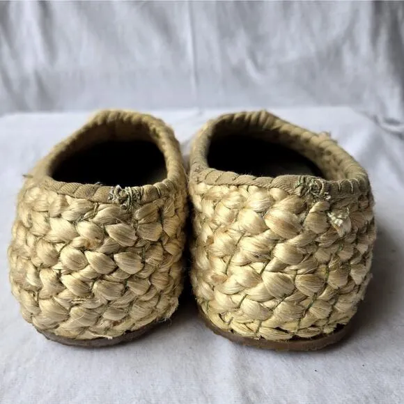 Camper Women's Woven Natural Fiber Clogs Flats Shoes Size 8