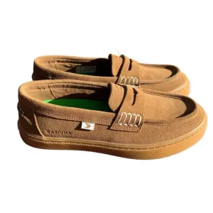 Cariuma Caju Gum Camel Suede Loafers Size 8
