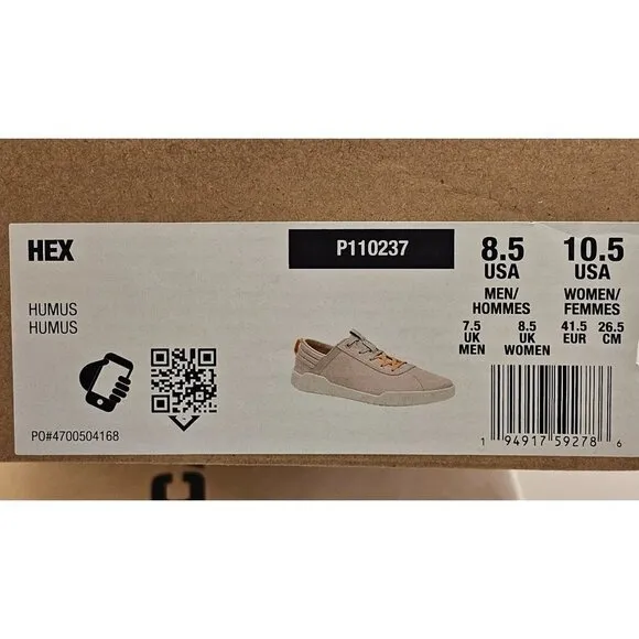 Caterpillar Hex Humus Men's Nubuk Casual Shoes Size 8.5