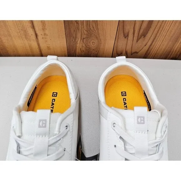 Caterpillar Hex Star White Men's Casual Shoes Size 8