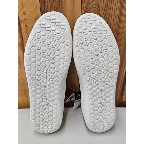 Caterpillar Hex Star White Men's Casual Shoes Size 8