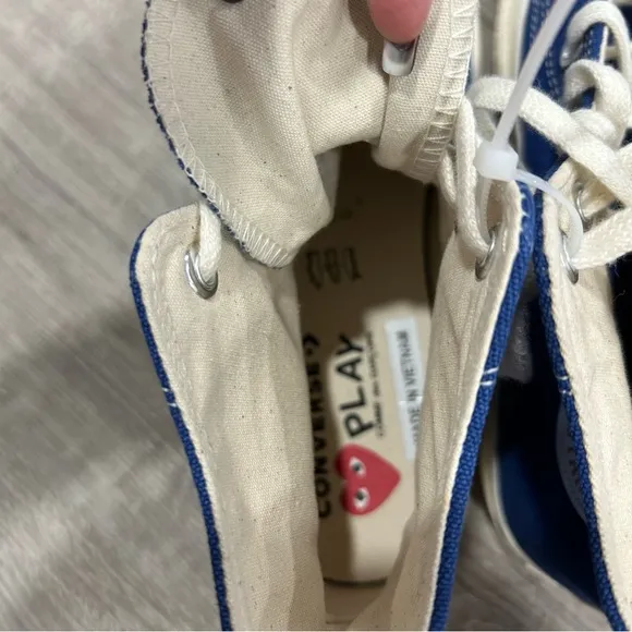 CdG PLAY x Converse Chuck Taylor All Star Peek-A-Boo High-Top Sneakers