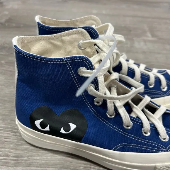 CdG PLAY x Converse Chuck Taylor All Star Peek-A-Boo High-Top Sneakers