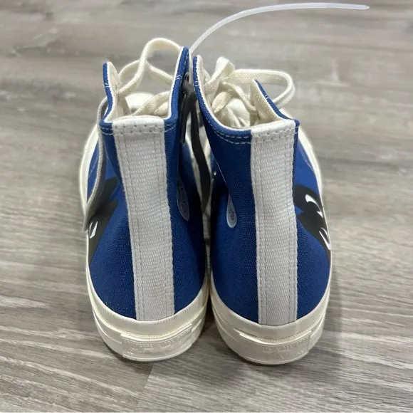 CdG PLAY x Converse Chuck Taylor All Star Peek-A-Boo High-Top Sneakers