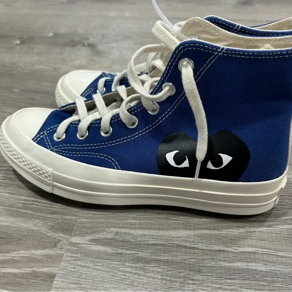 CdG PLAY x Converse Chuck Taylor All Star Peek-A-Boo High-Top Sneakers