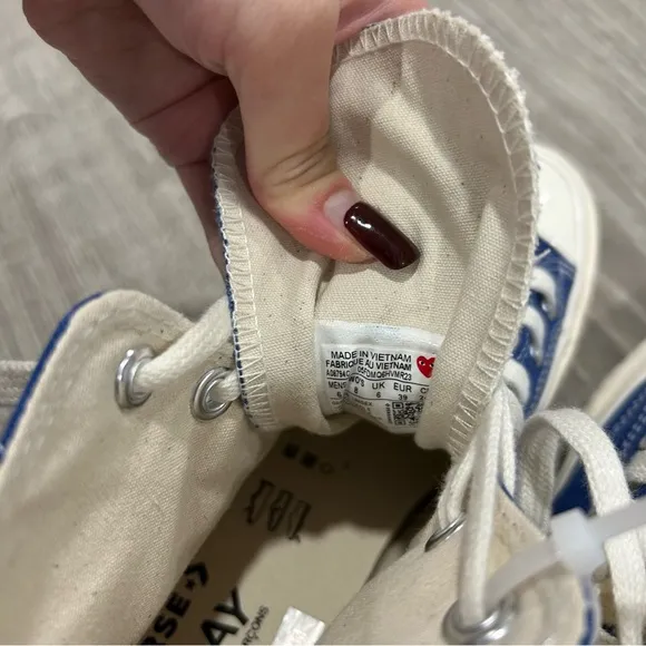 CdG PLAY x Converse Chuck Taylor All Star Peek-A-Boo High-Top Sneakers