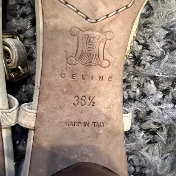 Celine Women’s Leather Sandals