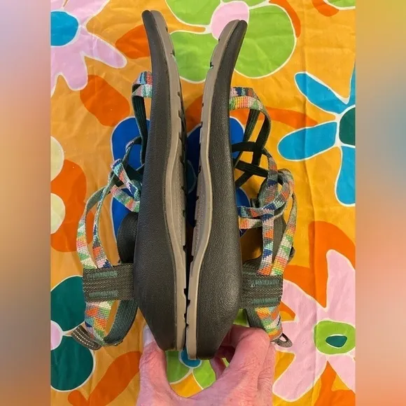 Chaco multicolored size 6 sandals.