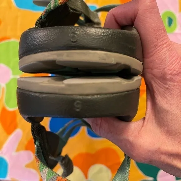 Chaco multicolored size 6 sandals.