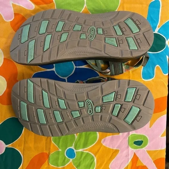 Chaco multicolored size 6 sandals.