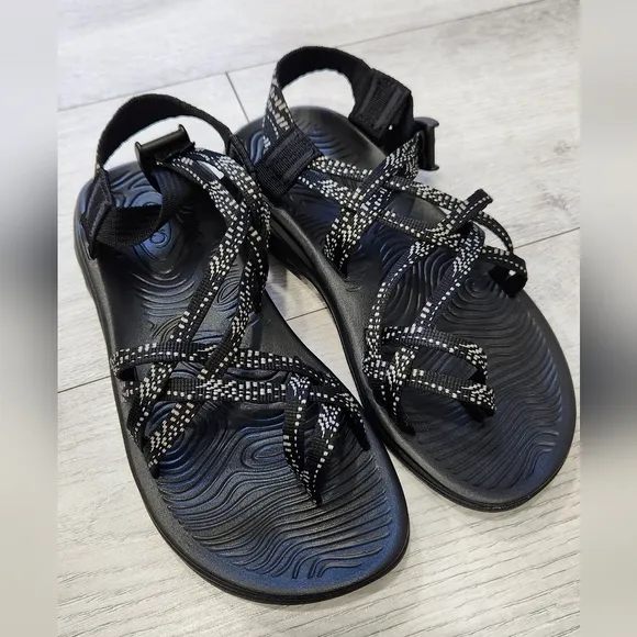 Chaco Women's Z/Volv X2 Sandals - Dash Black, Women's size 7.