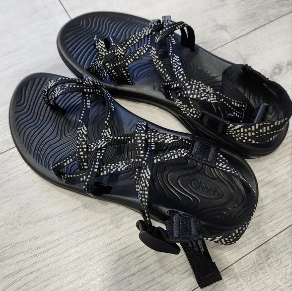 Chaco Women's Z/Volv X2 Sandals - Dash Black, Women's size 7.