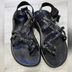 Chaco Women's Z/Volv X2 Sandals - Dash Black, Women's size 7.