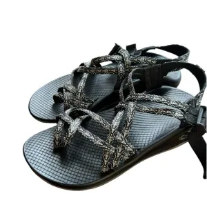 Chaco Z Eddy X2 Black &amp; White Sandals Women's Size 8