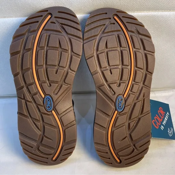 Chaco Z/Cloud 2 Sport Sandals Reach Tiger JCH107970 Women’s Size 5