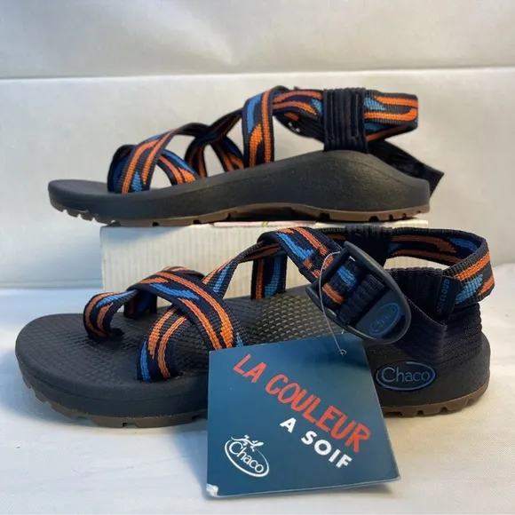 Chaco Z/Cloud 2 Sport Sandals Reach Tiger JCH107970 Women’s Size 5