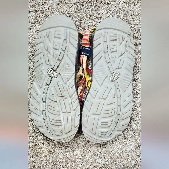 Chaco Orange &amp; Yellow Sandals