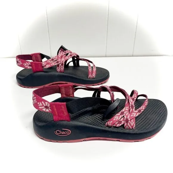 Chaco Women’s Zcloud X Sandals Pink Flowers Size 6