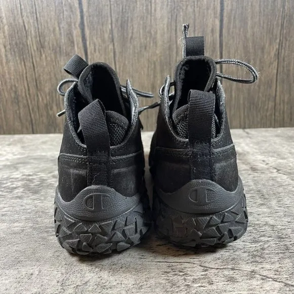 Champion Tank Grid Nubuck Sneaker Boots Size 10 Little Boys