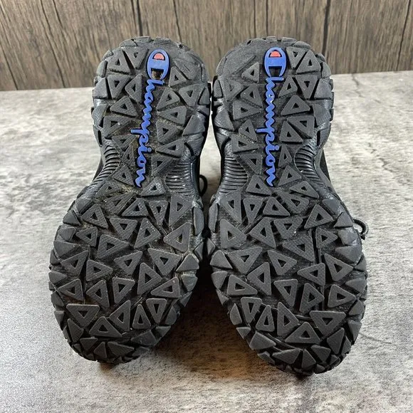 Champion Tank Grid Nubuck Sneaker Boots Size 10 Little Boys