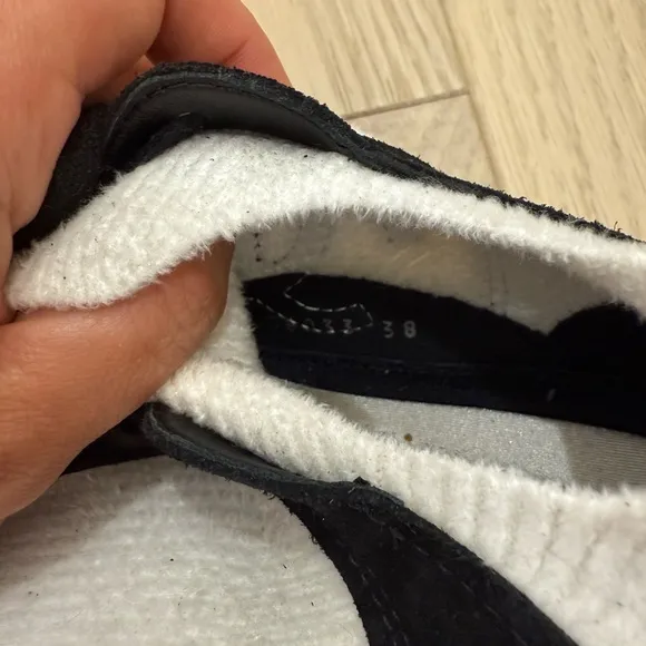 Chanel Black and White Sneakers