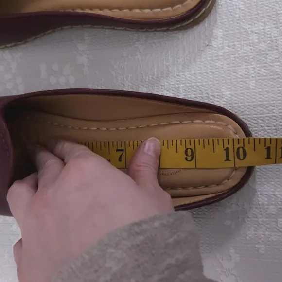 CHARIX Bordeaux Leather Mules