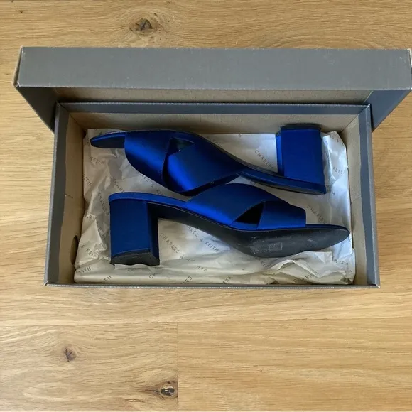 Charles &amp; Keith Satin Sandals