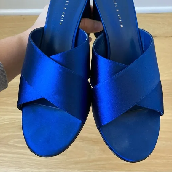 Charles &amp; Keith Satin Sandals