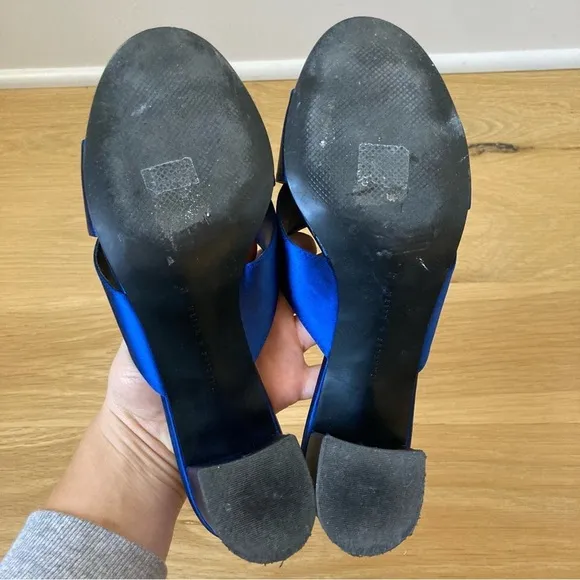 Charles &amp; Keith Satin Sandals