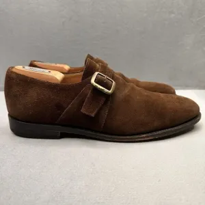 Charles Tyrwhitt Mens Size 10 (UK 9) Loafers Brown Leather Dress Shoes Buckle